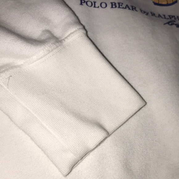 POLO RALPH LAUREN BEAR VACATION PULLOVER HOODIE - Picture 6 of 11